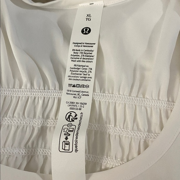 Lululemon - Ruched Racerback Tank - NWT - Picture 5 of 7